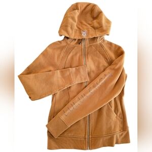 Lululemon Scuba Hoodie Size 8 Lunar New Year Fools Gold Full Zip Limited Edition